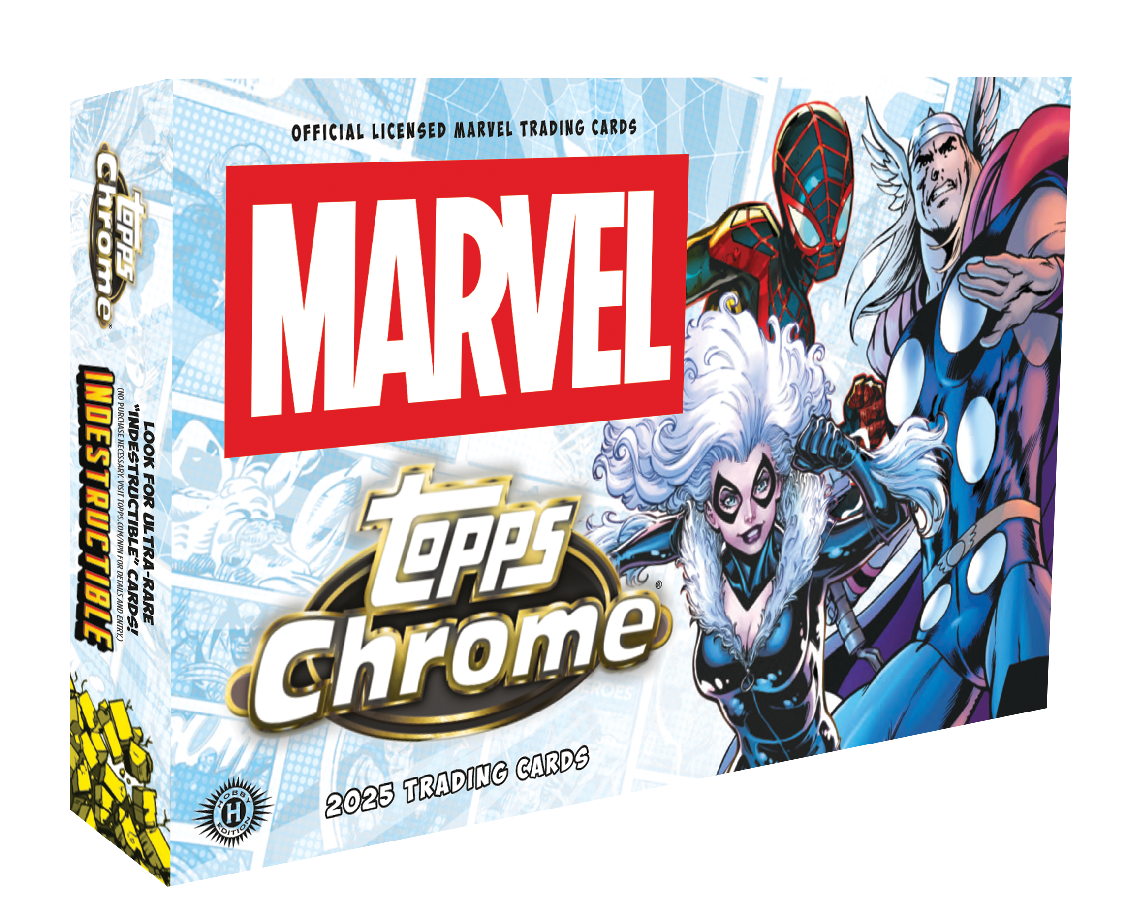 2025 Topps Marvel Chrome Hobby Box, 1/ea | Vortex Cards & Games, LLC