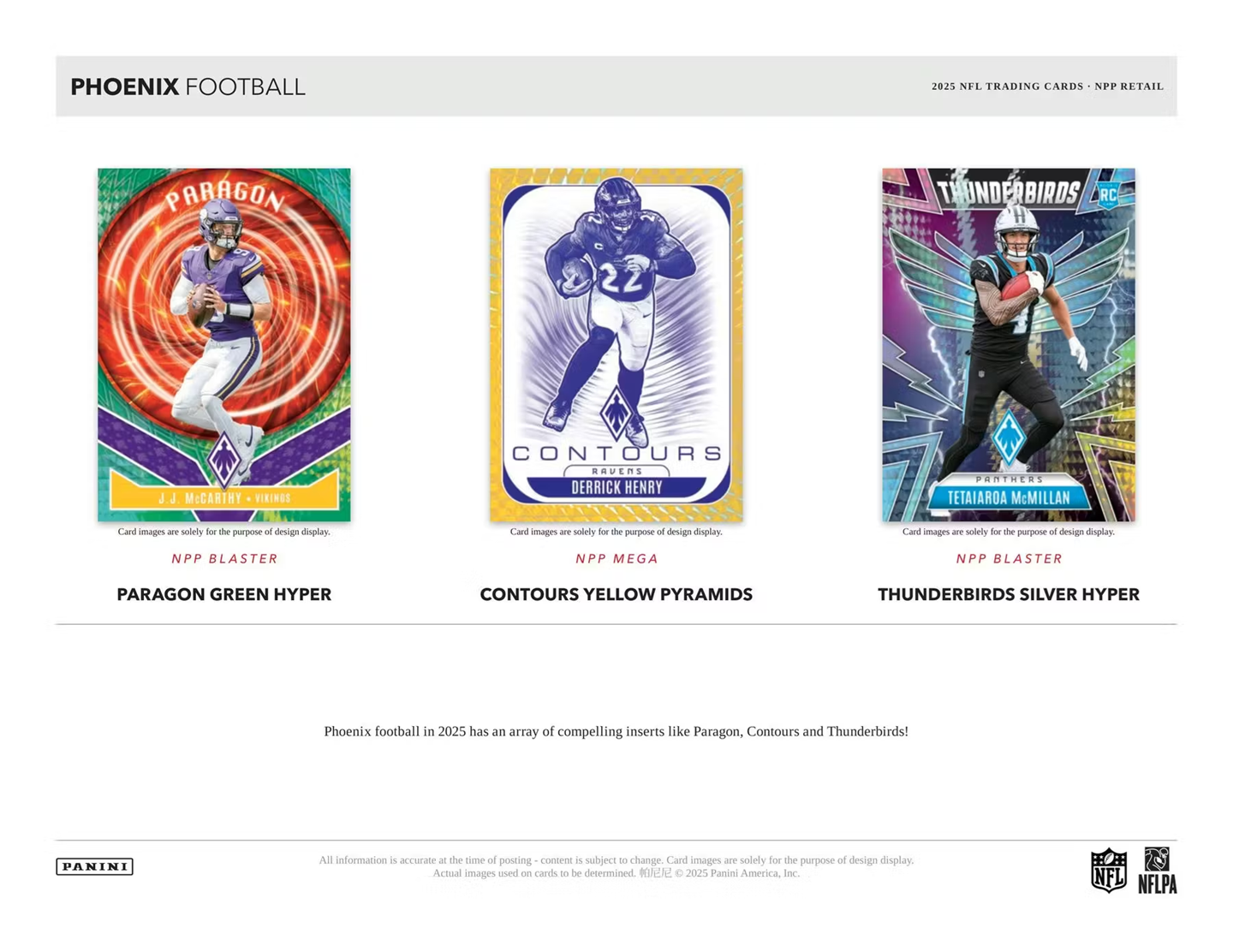 2025 Panini Phoenix Football Mega Box (Factory Sealed) – Pyramids