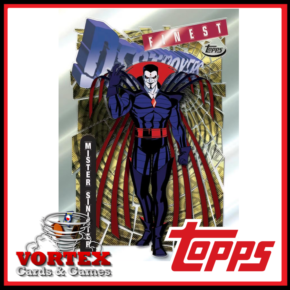 2025 Topps Finest X-Men '97 Hobby Box, 1/ea (Xmen) | Vortex Cards