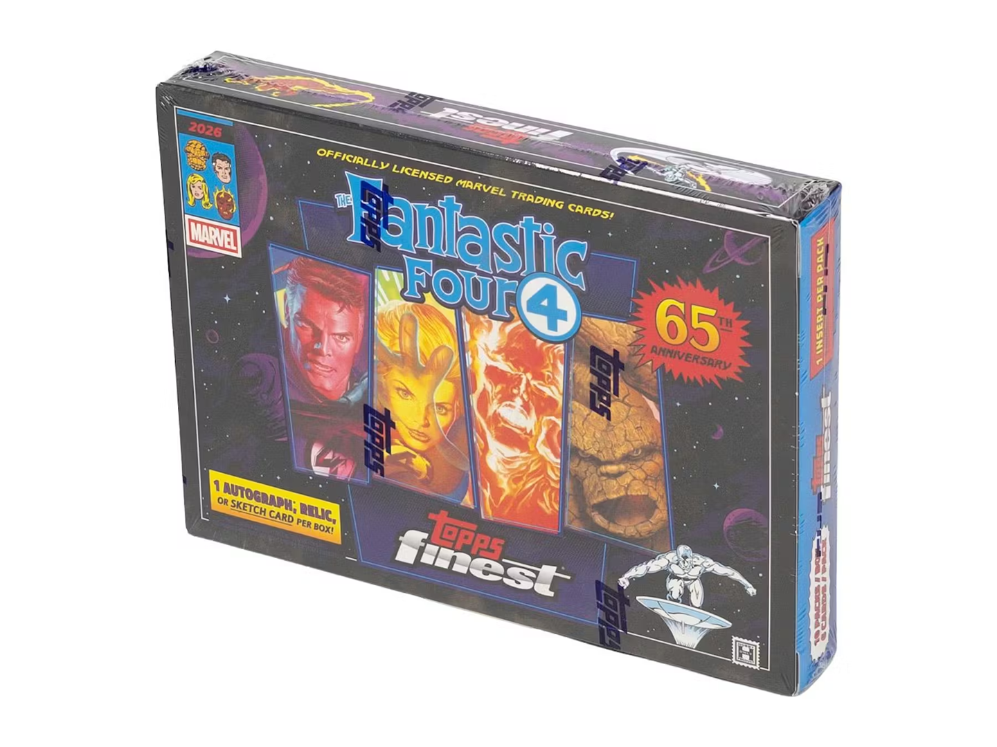 2026 Topps Finest Fantastic Four Hobby Box (65th Anniversary