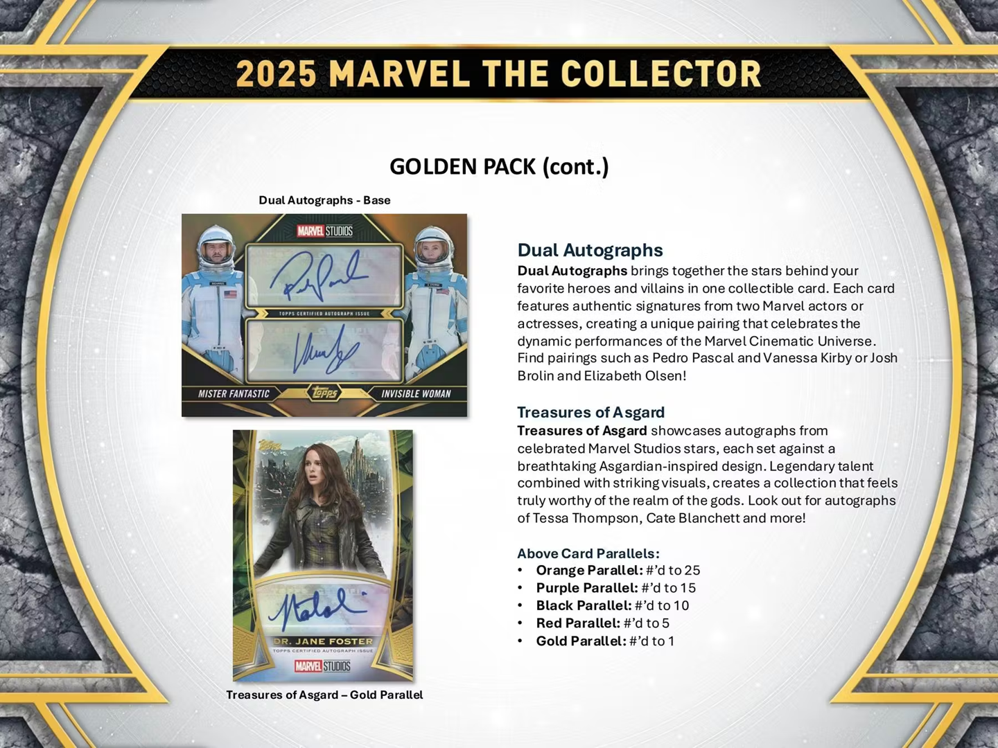 2025 Topps Marvel The Collector Hobby Box (Factory Sealed) – 1 