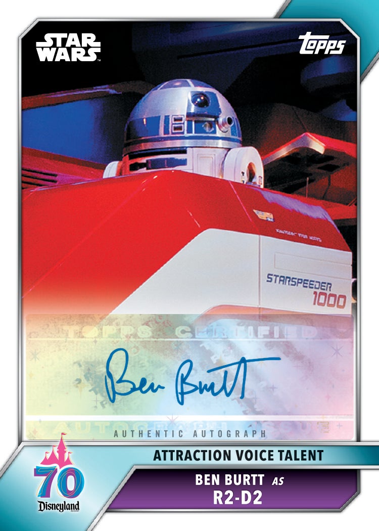 2025 Topps Disneyland 70th Anniversary Hobby Box (Factory Sealed