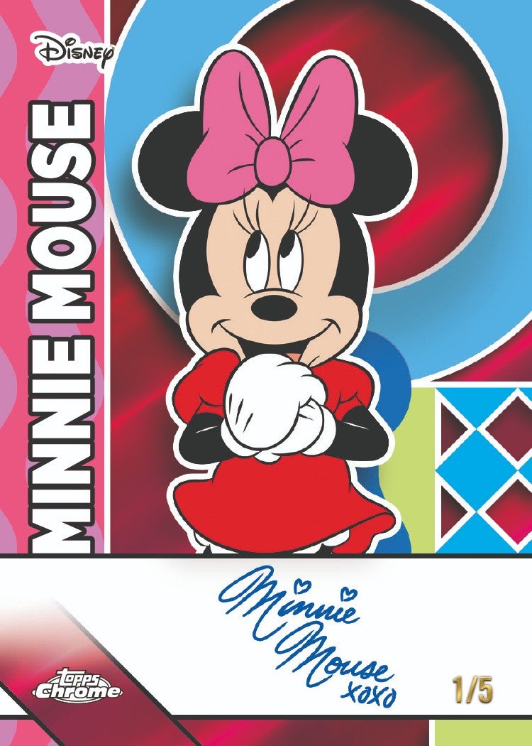 2026 Topps Disney Chrome Mega Box (Factory Sealed) – 4 X-Fractor