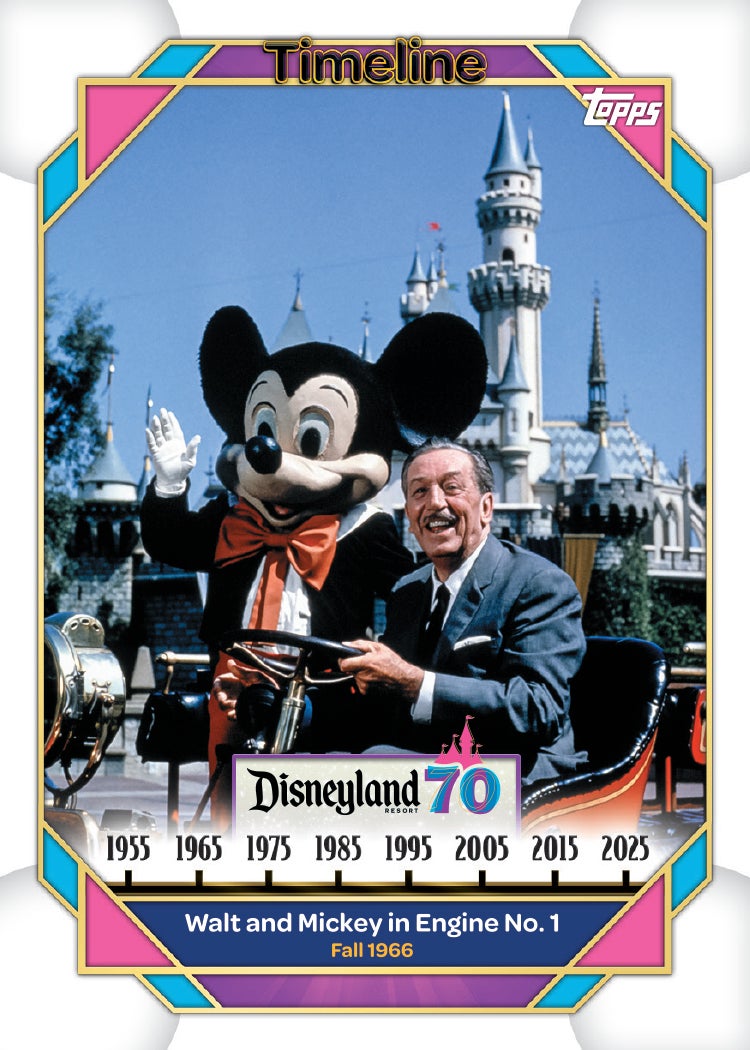 2025 Topps Disneyland 70th Anniversary Hobby Box (Factory Sealed