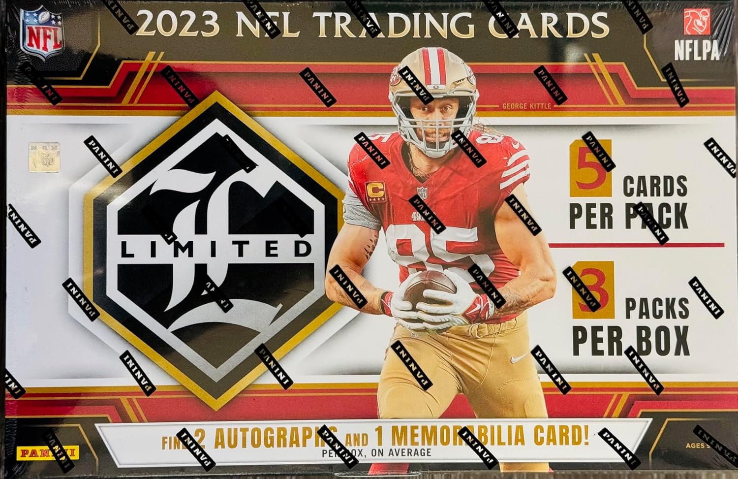 2023 Panini Football Limited Hobby Box, 1/ea | Vortex Cards & Games, LLC