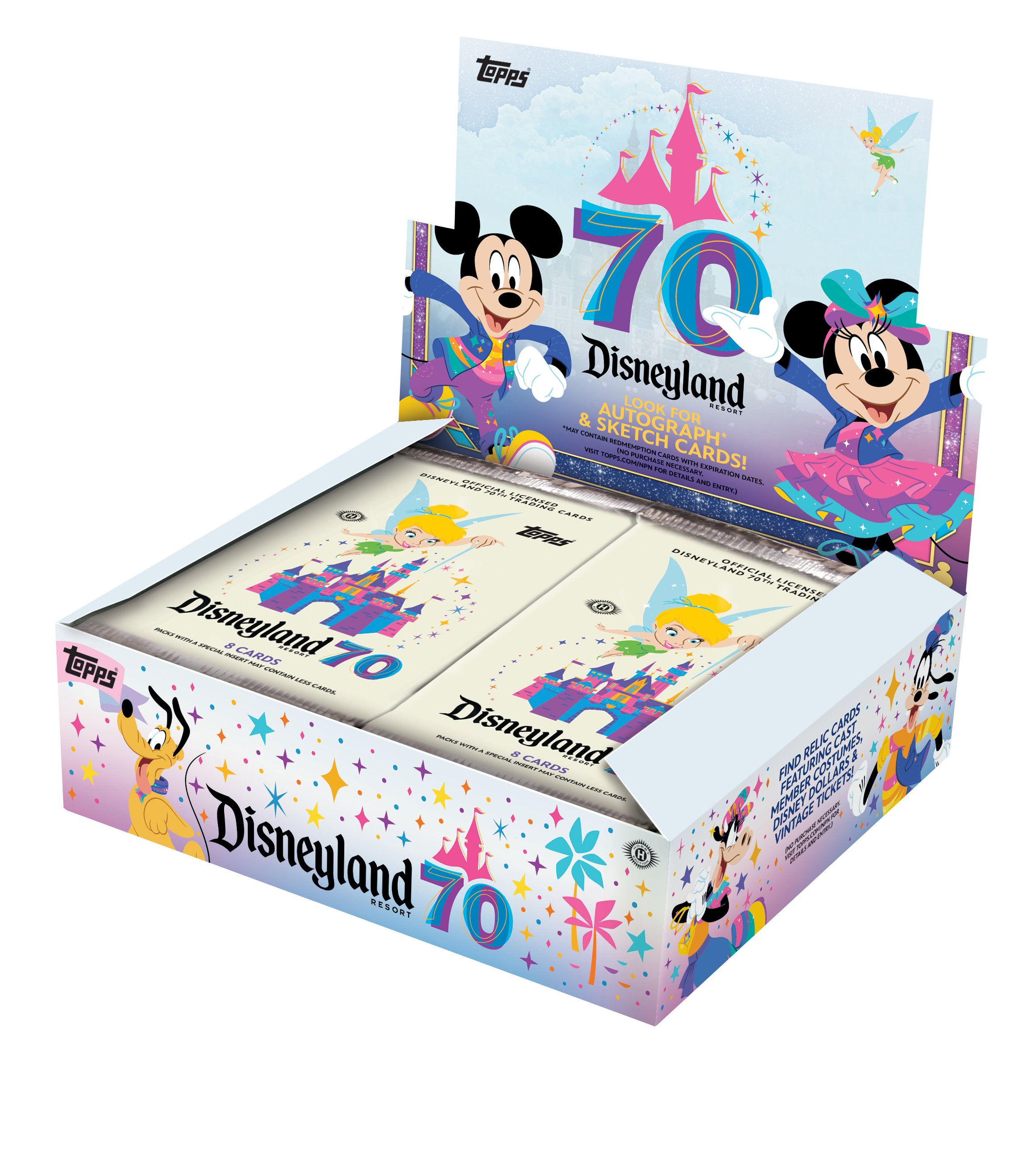 2025 Topps Disneyland 70th Anniversary Hobby Box (Factory Sealed
