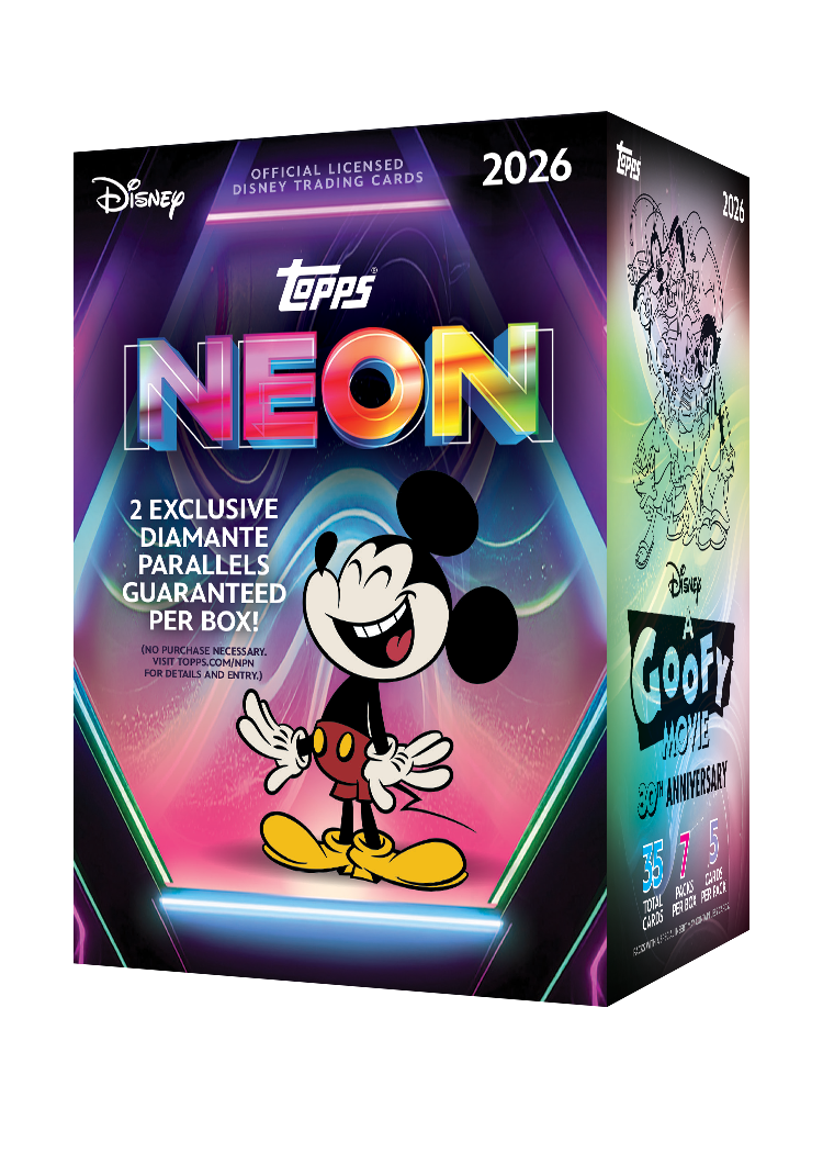 2026 Topps Disney Neon 7-Pack Blaster Box (DSNE) | Vortex Cards